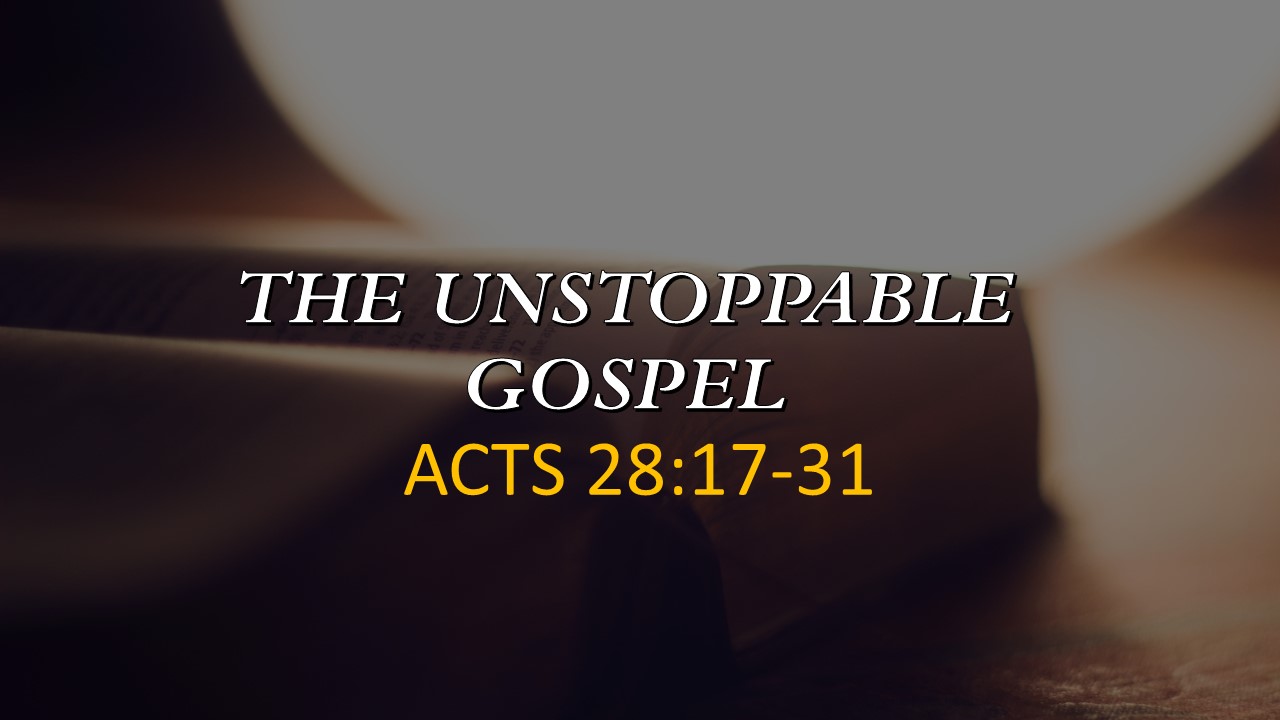 the unstoppable gospel