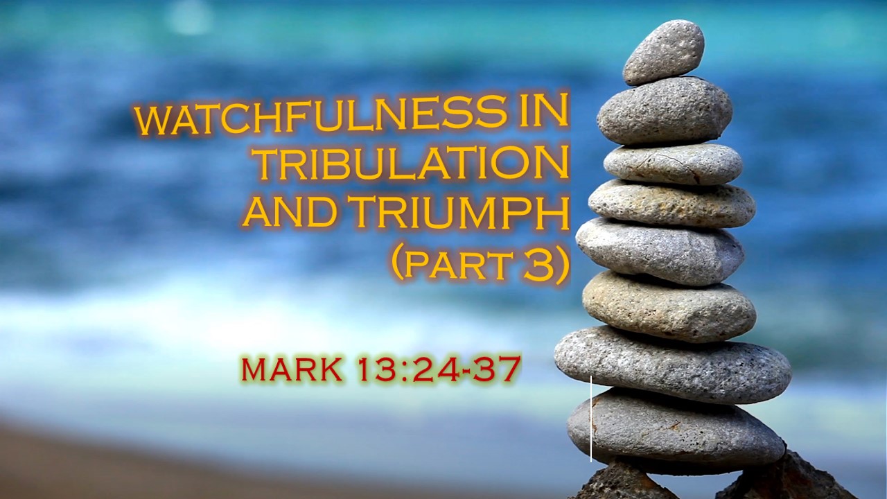 WATCHFULNESS IN TRIBULATION 3
