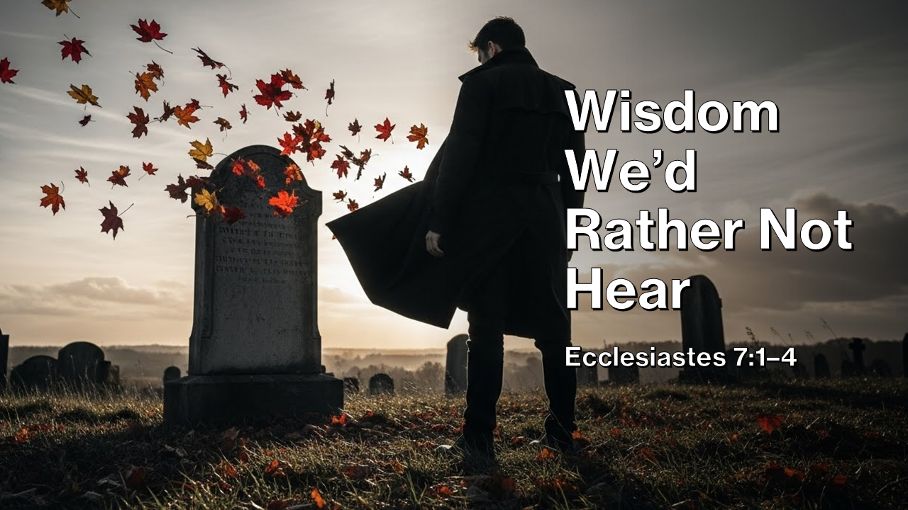 wisdom wed rather not hear