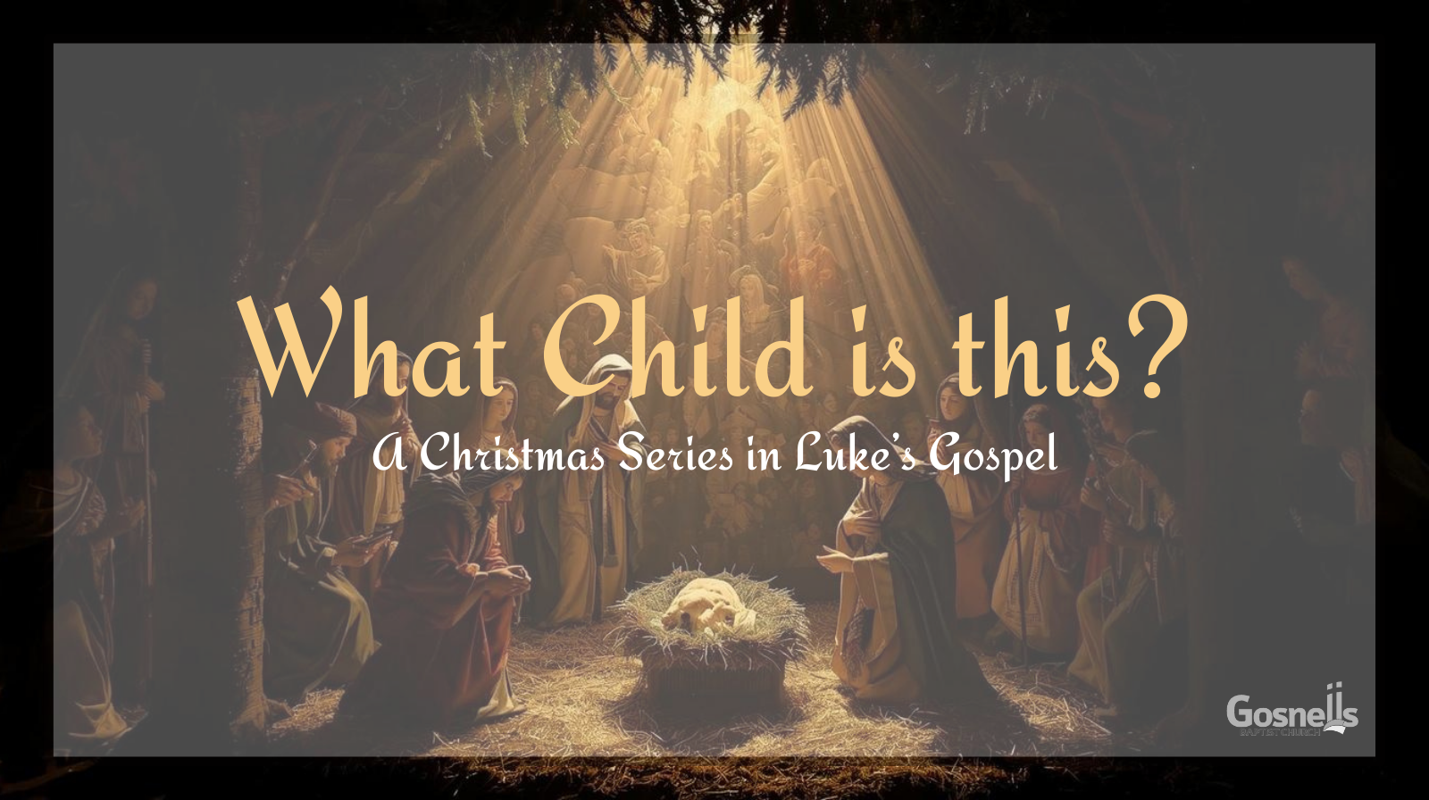 What Child is This? banner