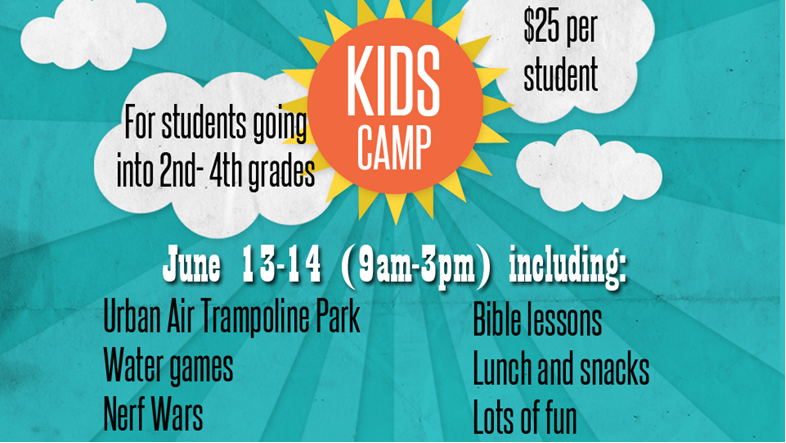 2016 - 06.13-14 Kids Camp - 2nd - 4th grades