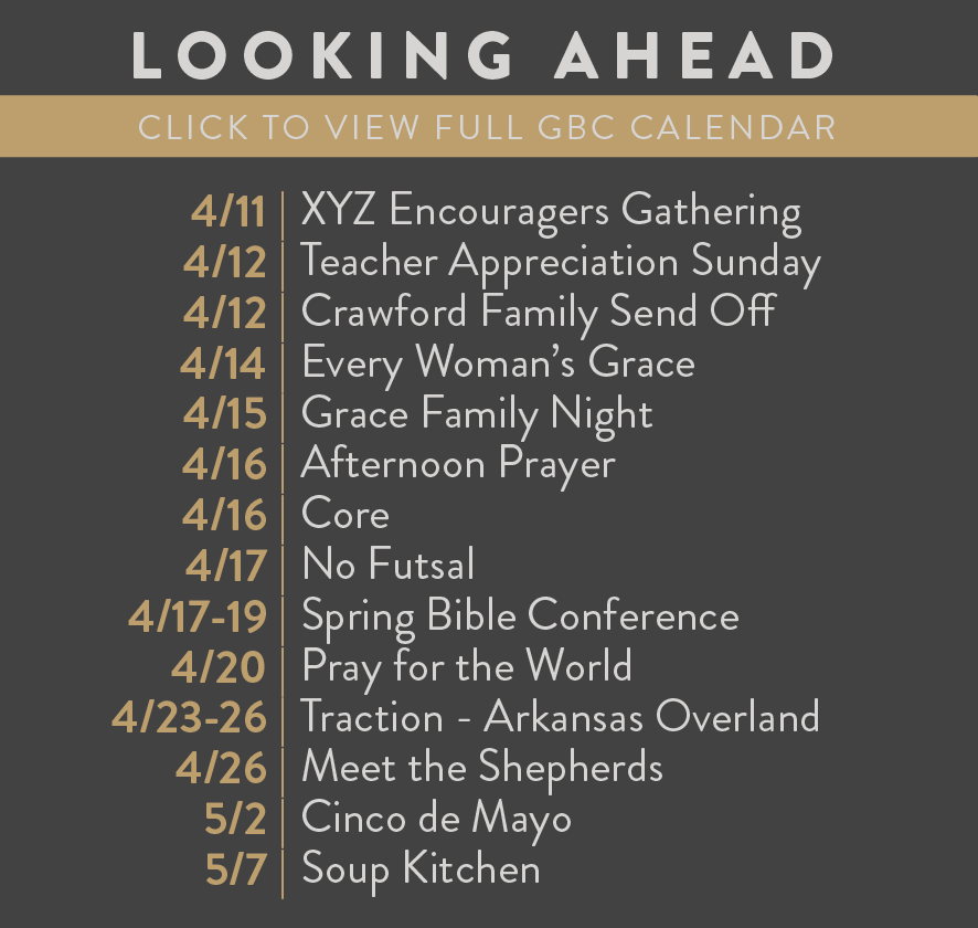 4-10-26 Looking Ahead