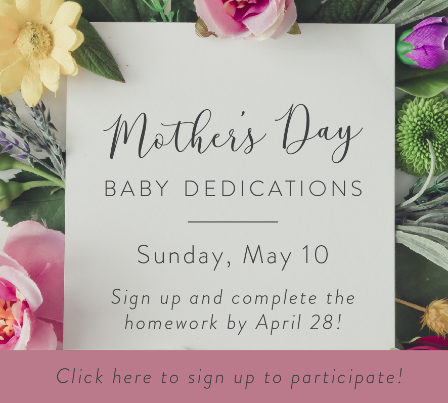 4-3-26 Baby Dedications
