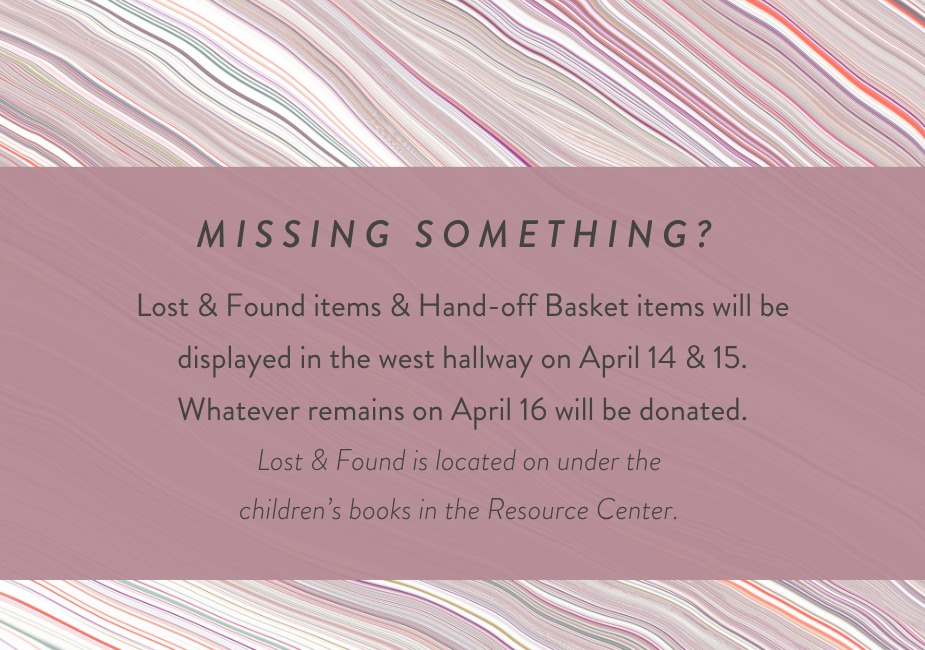 4-3-26 Lost & Found eNews
