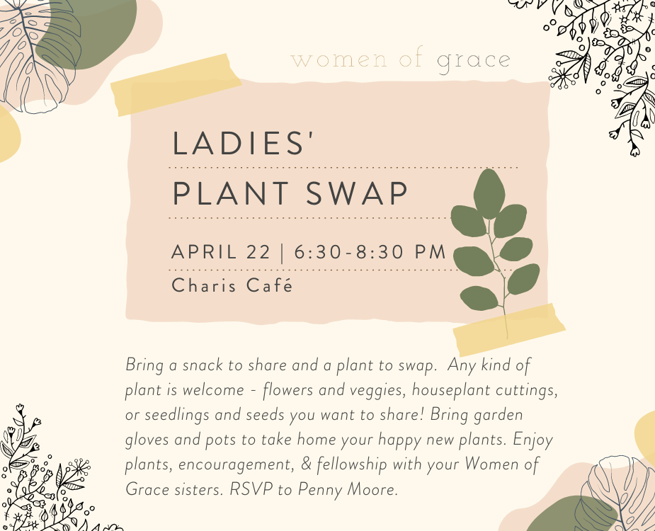 4-5-24 Ladies' Plant Swap eNews