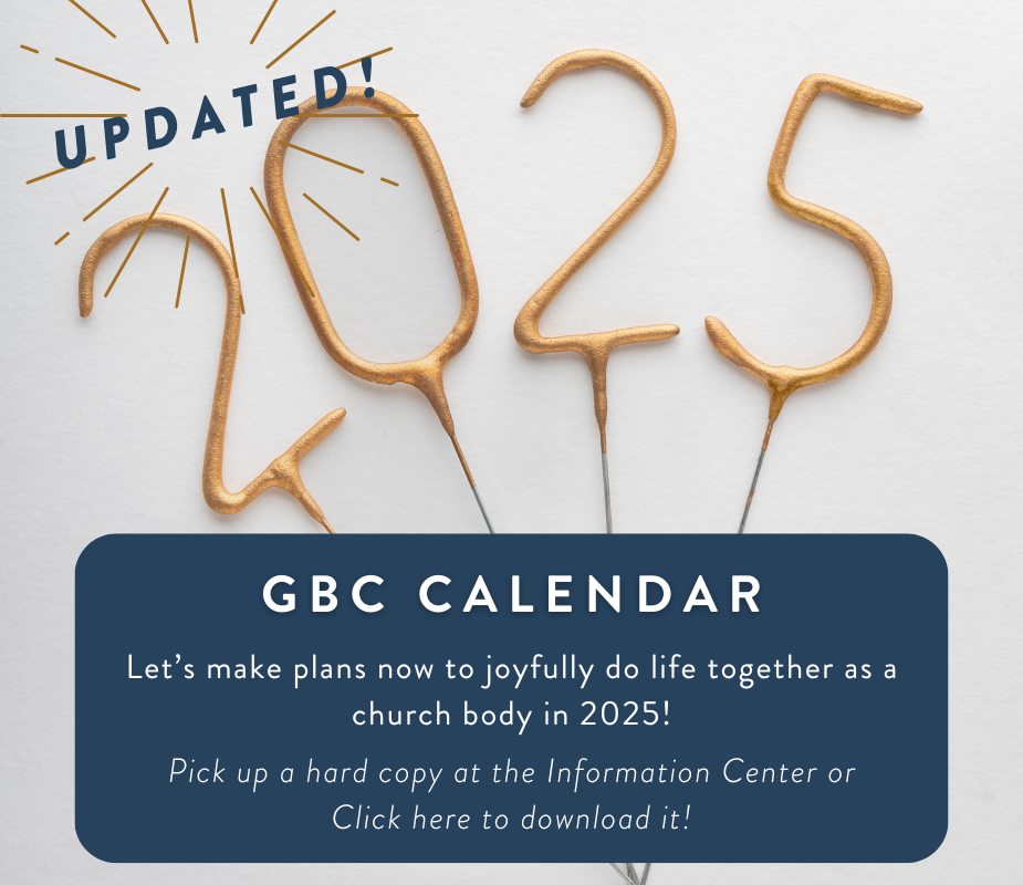5-30-25 GBC CALENDAR