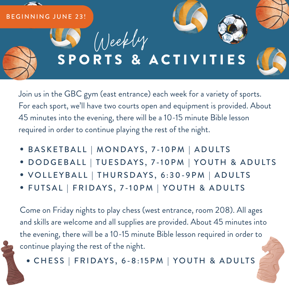 5-9-25 Outreach Sports & Activities eNews