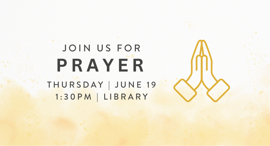 6-13-25 PRAYER eNews