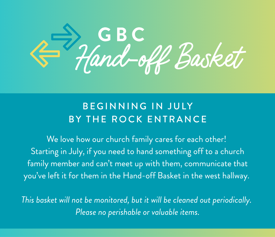 6-6-25 Hand-off Basket eNews