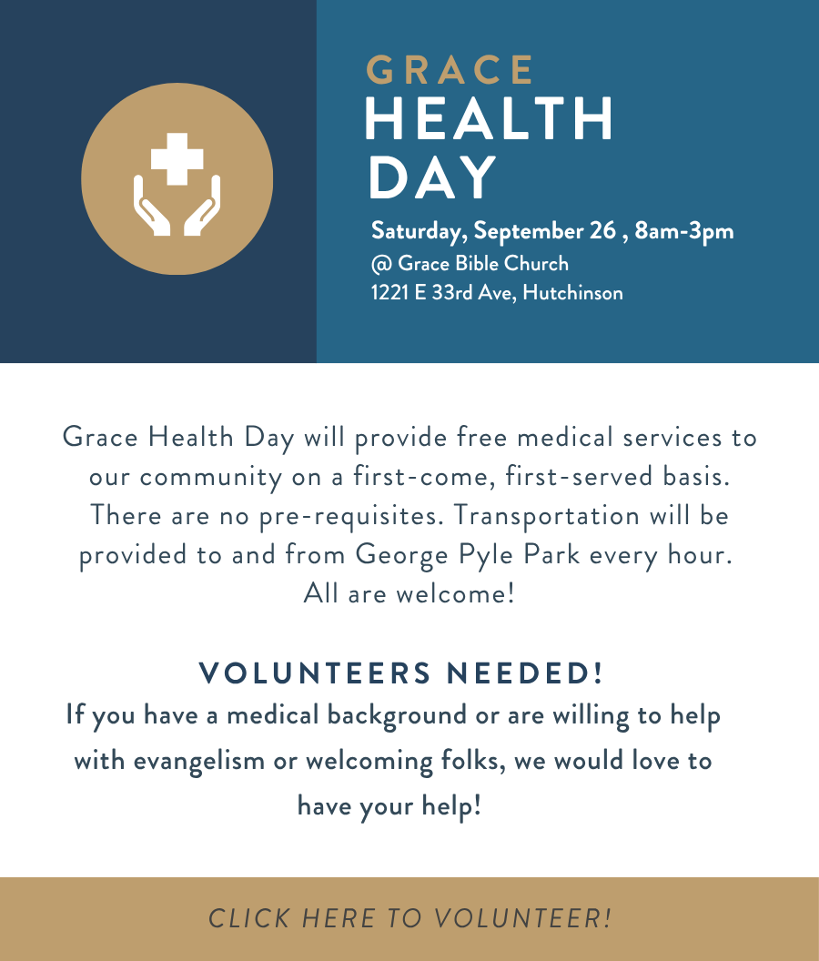 7-31-26 2026 Grace Health Day Volunteer eNews