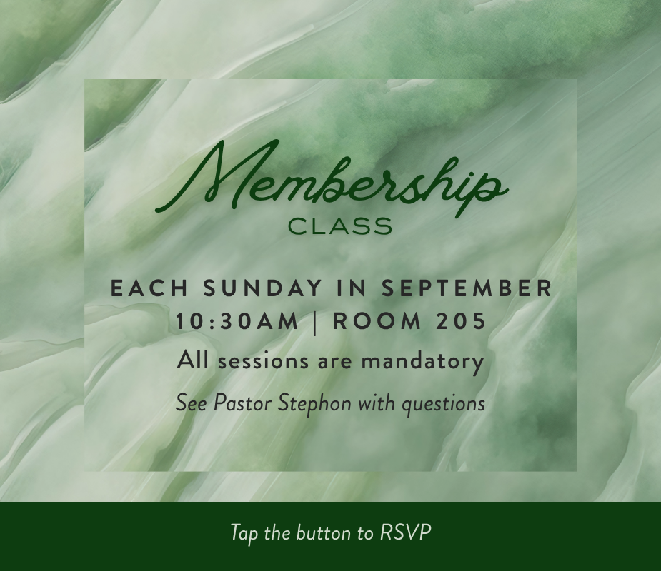 7-31-26 Membership Class eNews