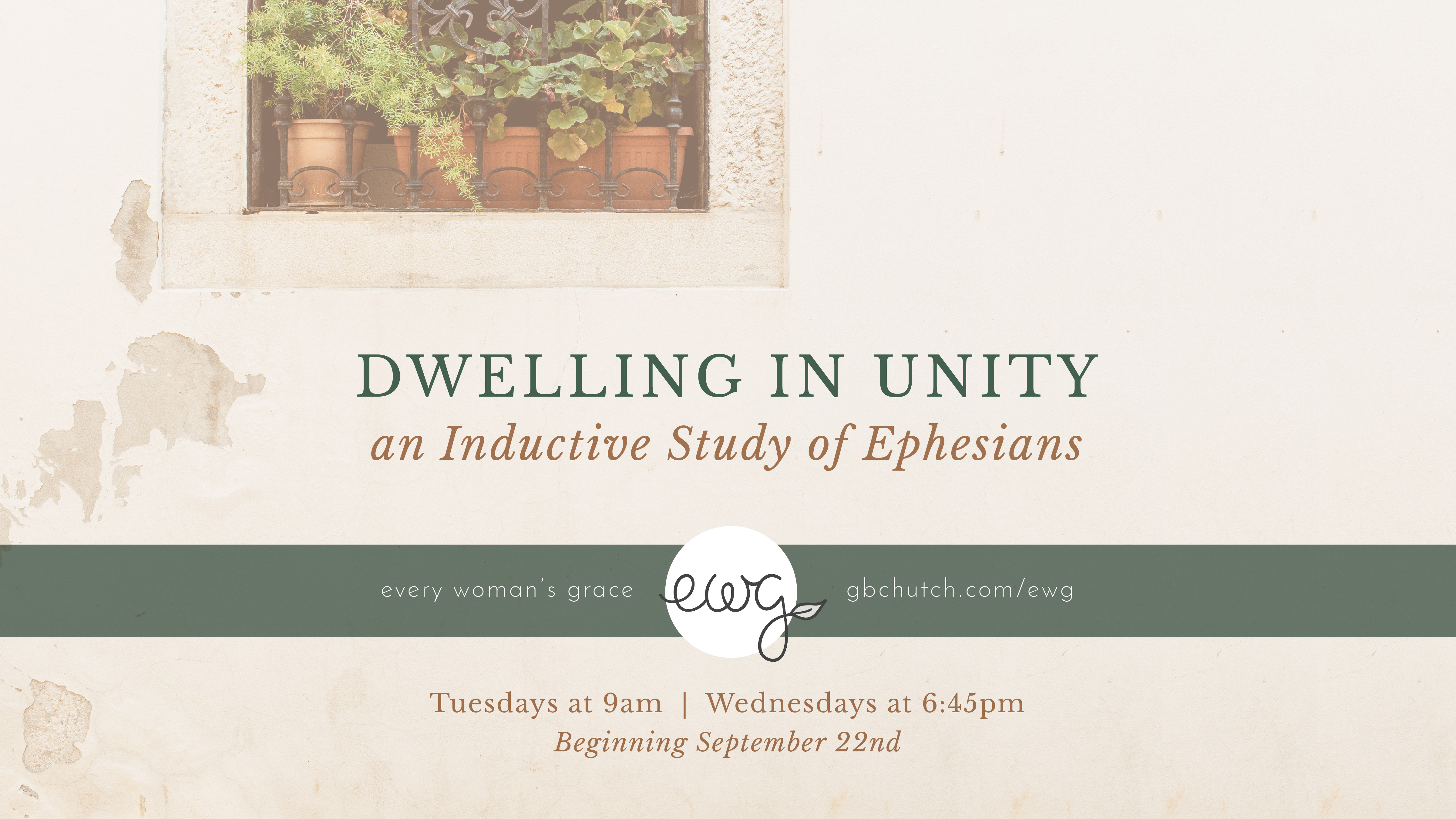 Dwelling in Unity  banner