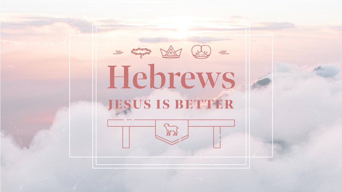 Jesus is Better - Hebrews banner