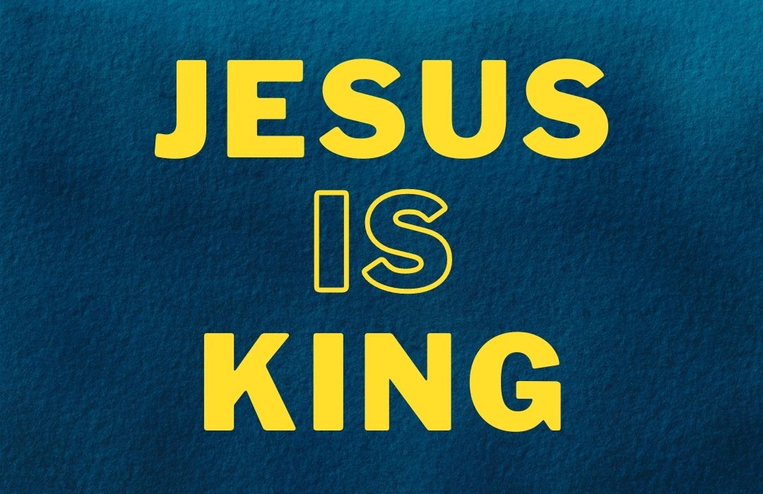 Jesus is King banner