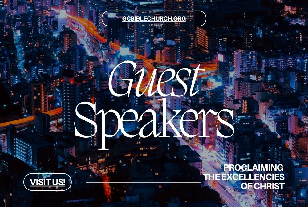 Guest Speakers banner