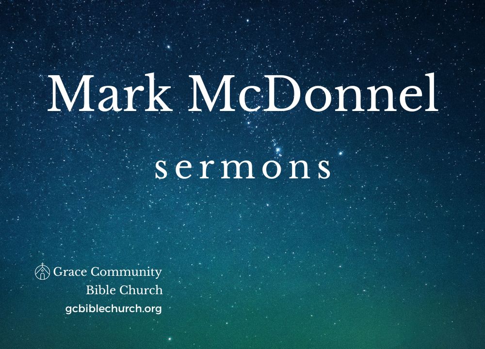 Mark McDonnel Sermons banner