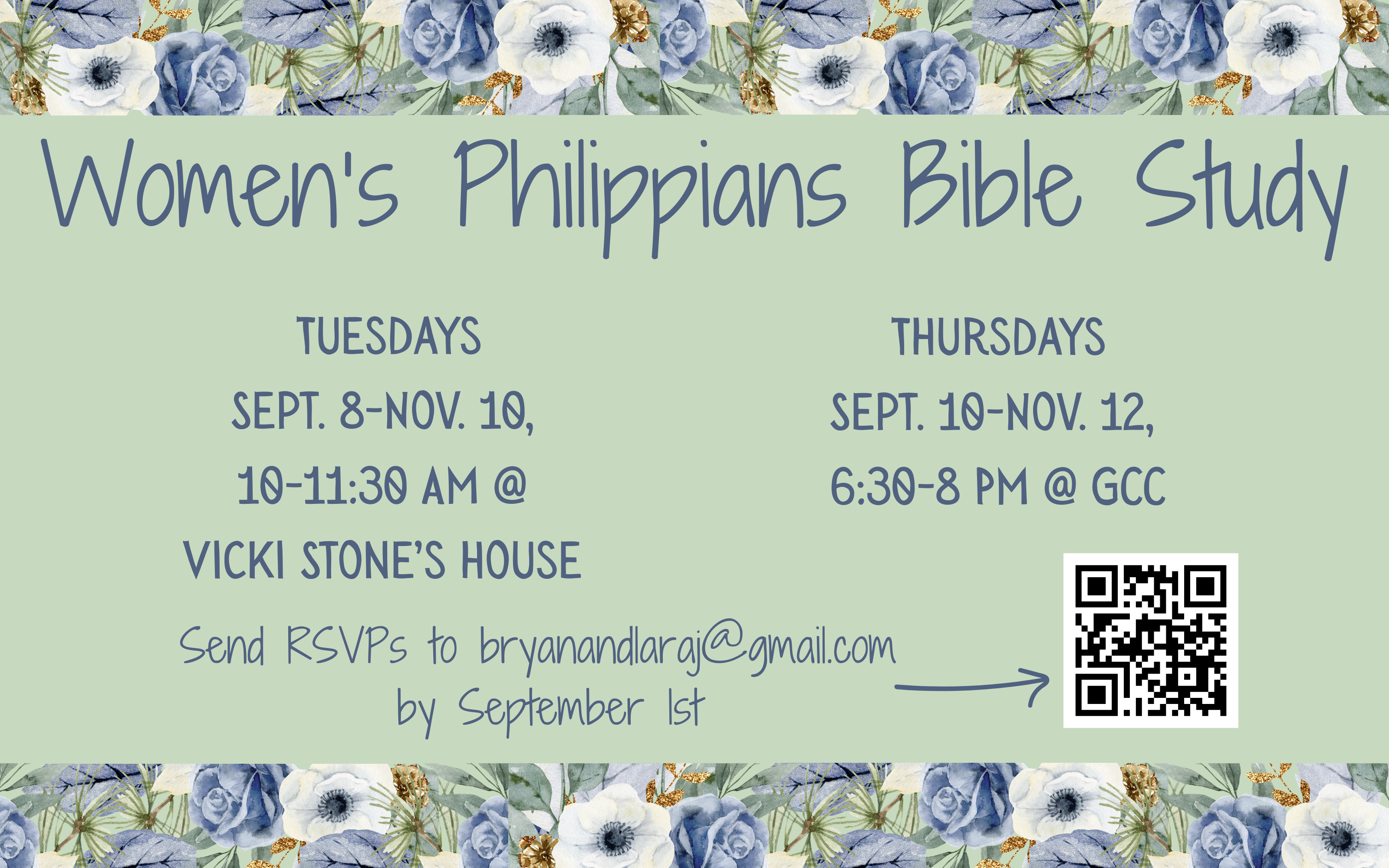 Fall Bible Study 2026 announcement slide-2