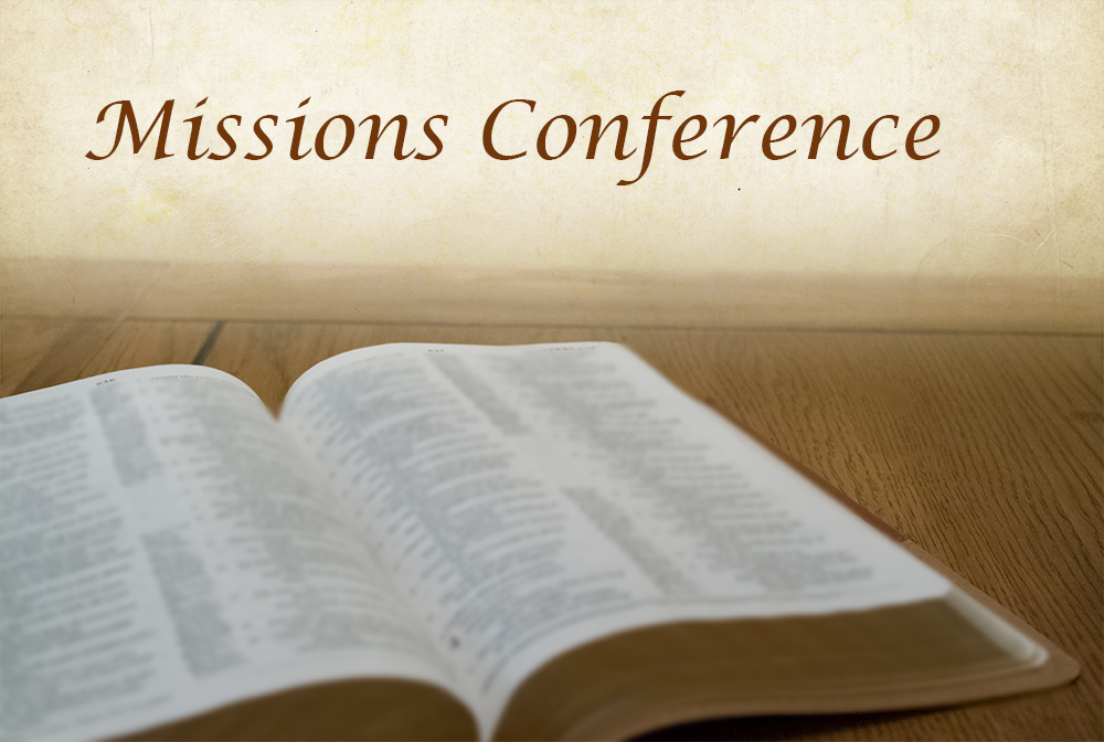 Missions Conference banner