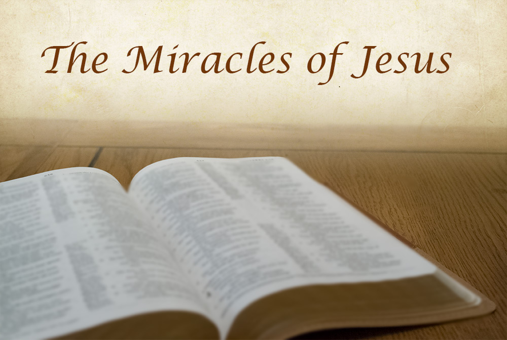 The Miracles of Jesus banner