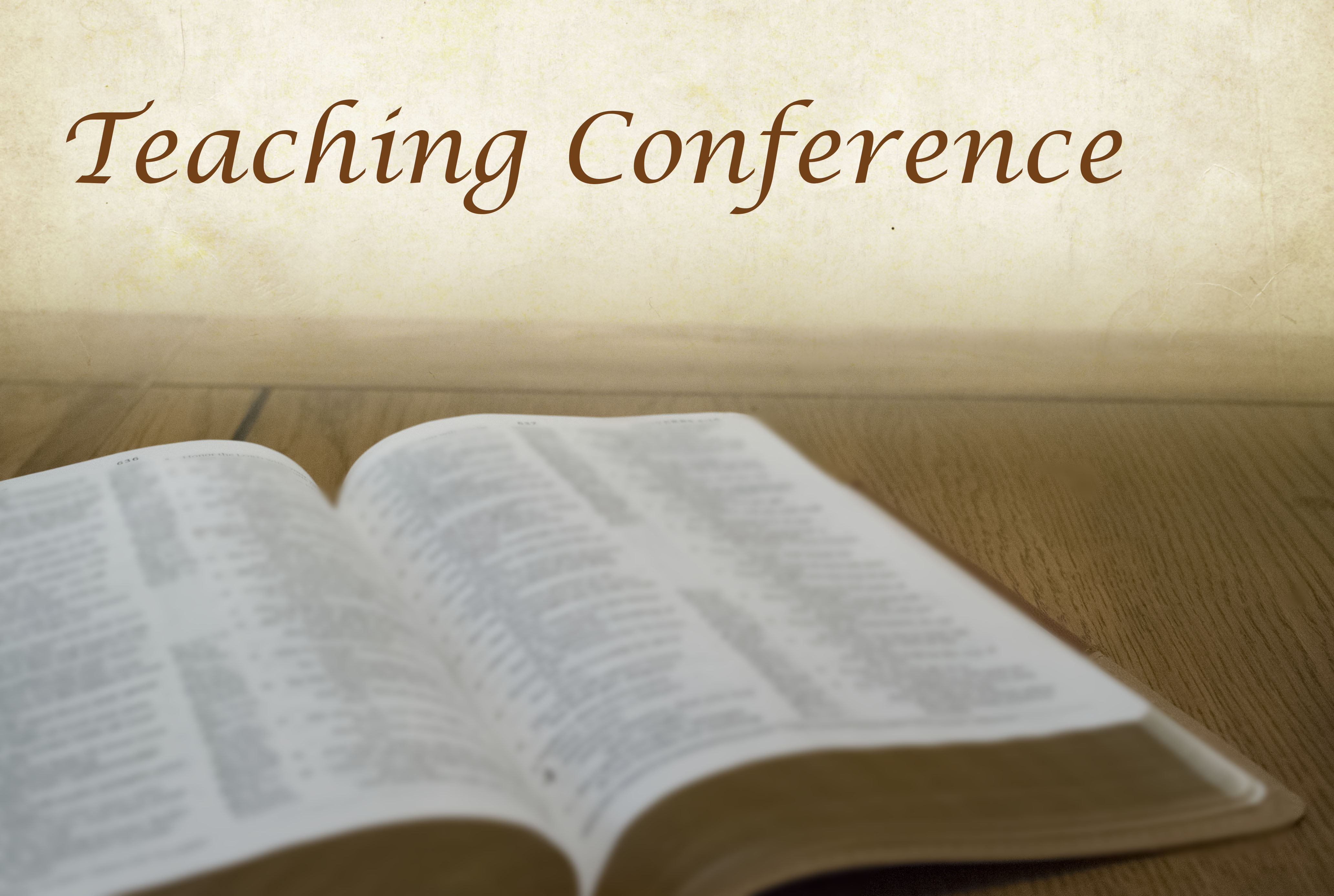 Teaching Conference banner