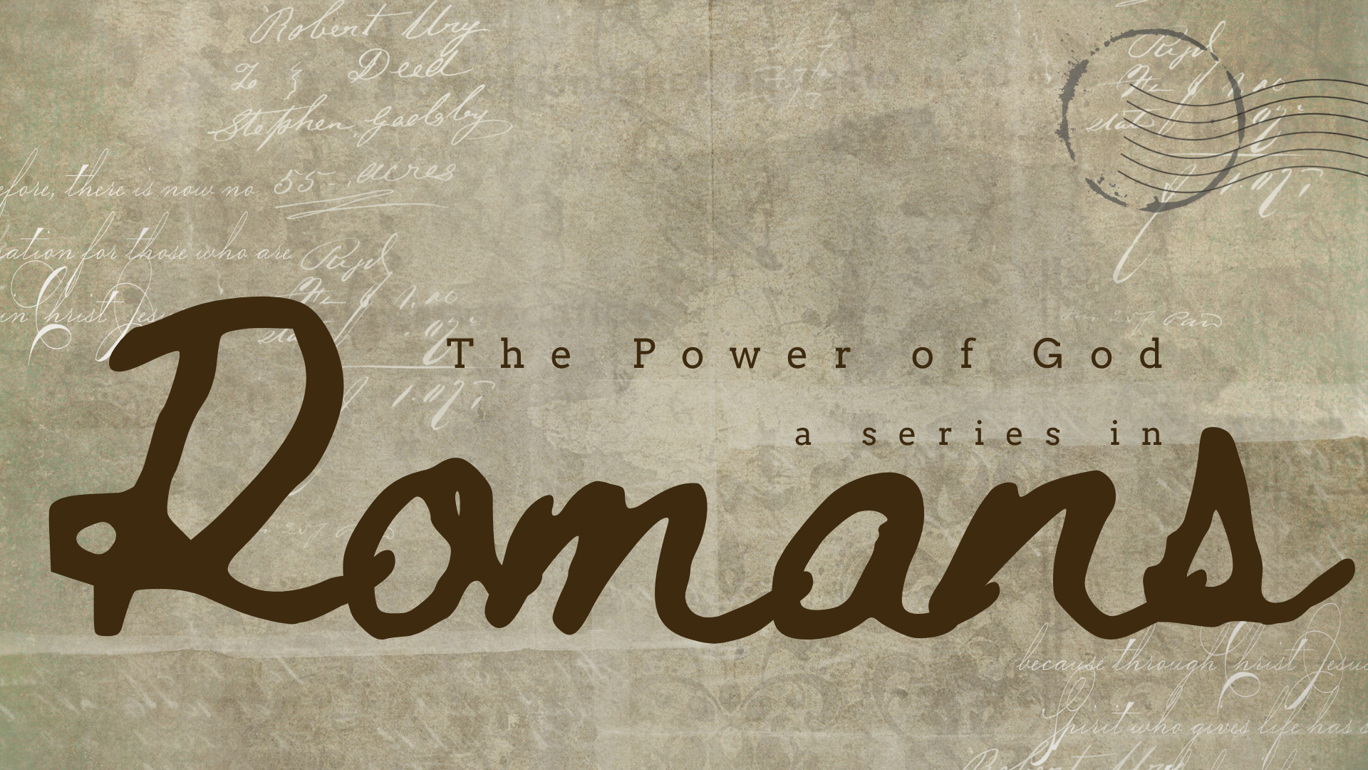 The Power of God banner