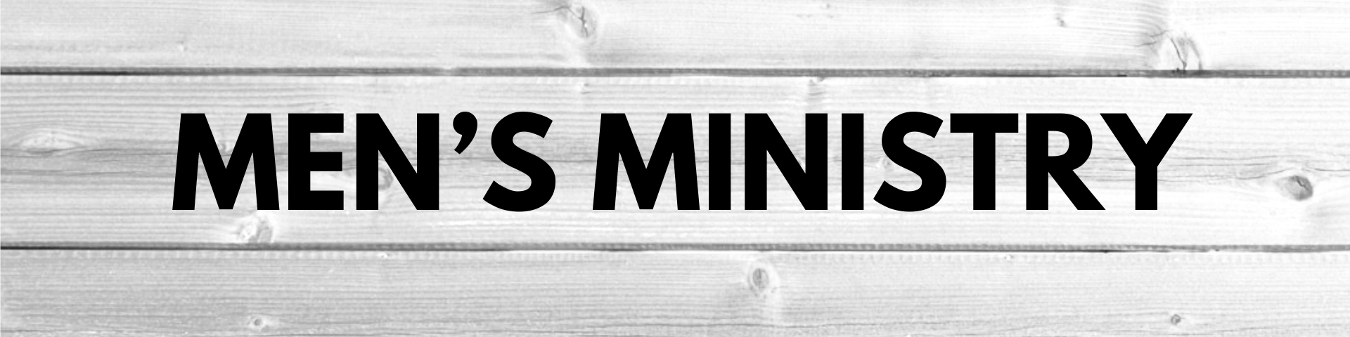 Men's Ministry Header