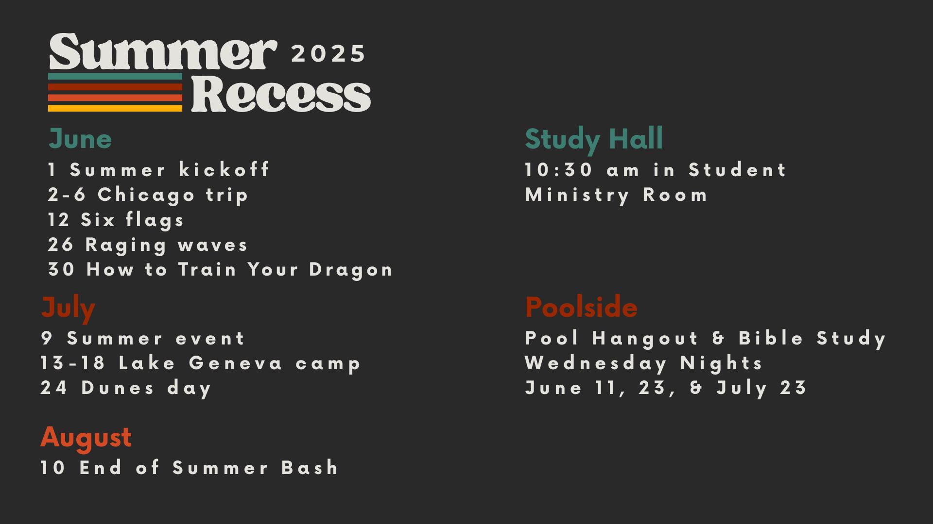Recess Summer Schedule (1)