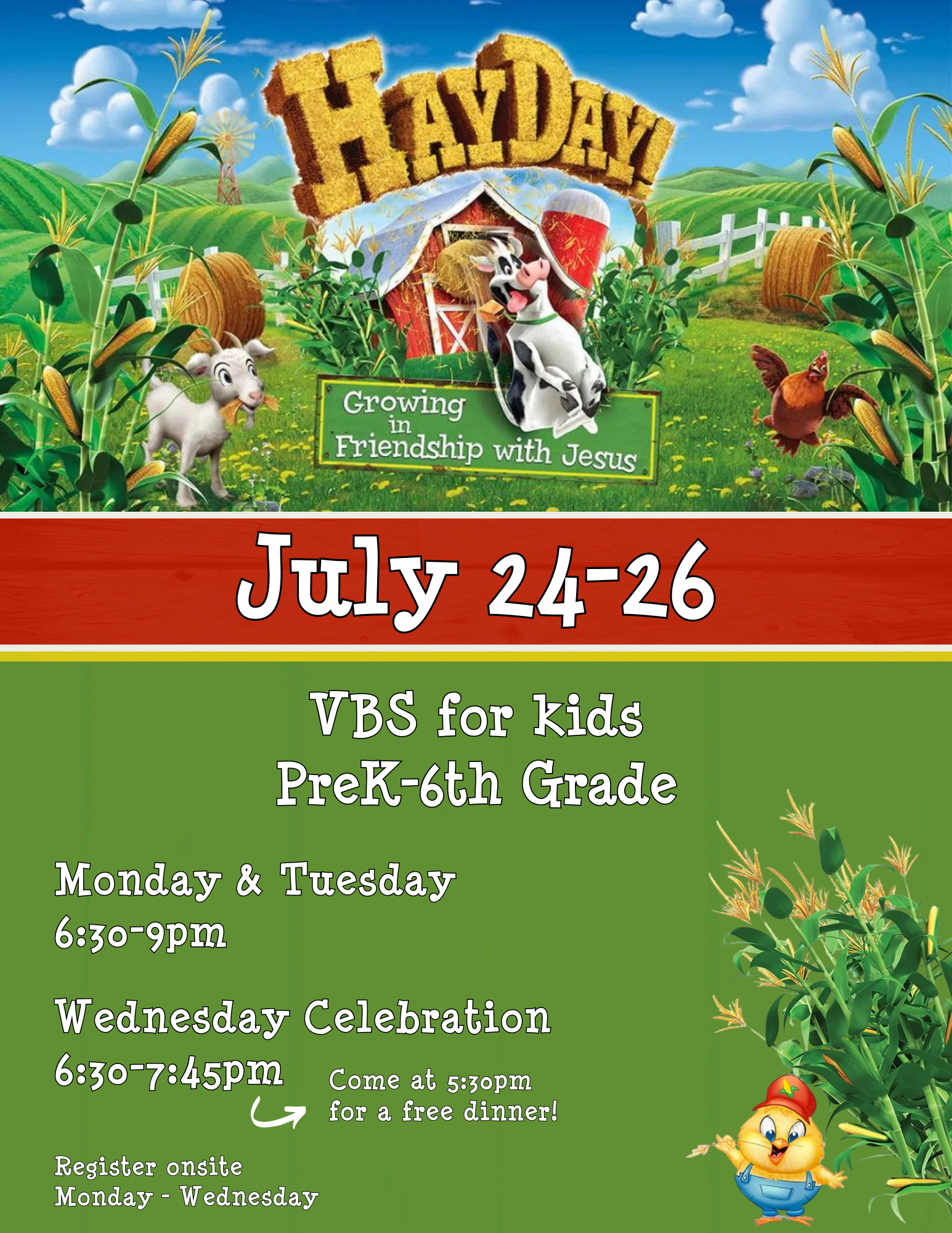 vbs Hay Day (8.5 × 11 in)