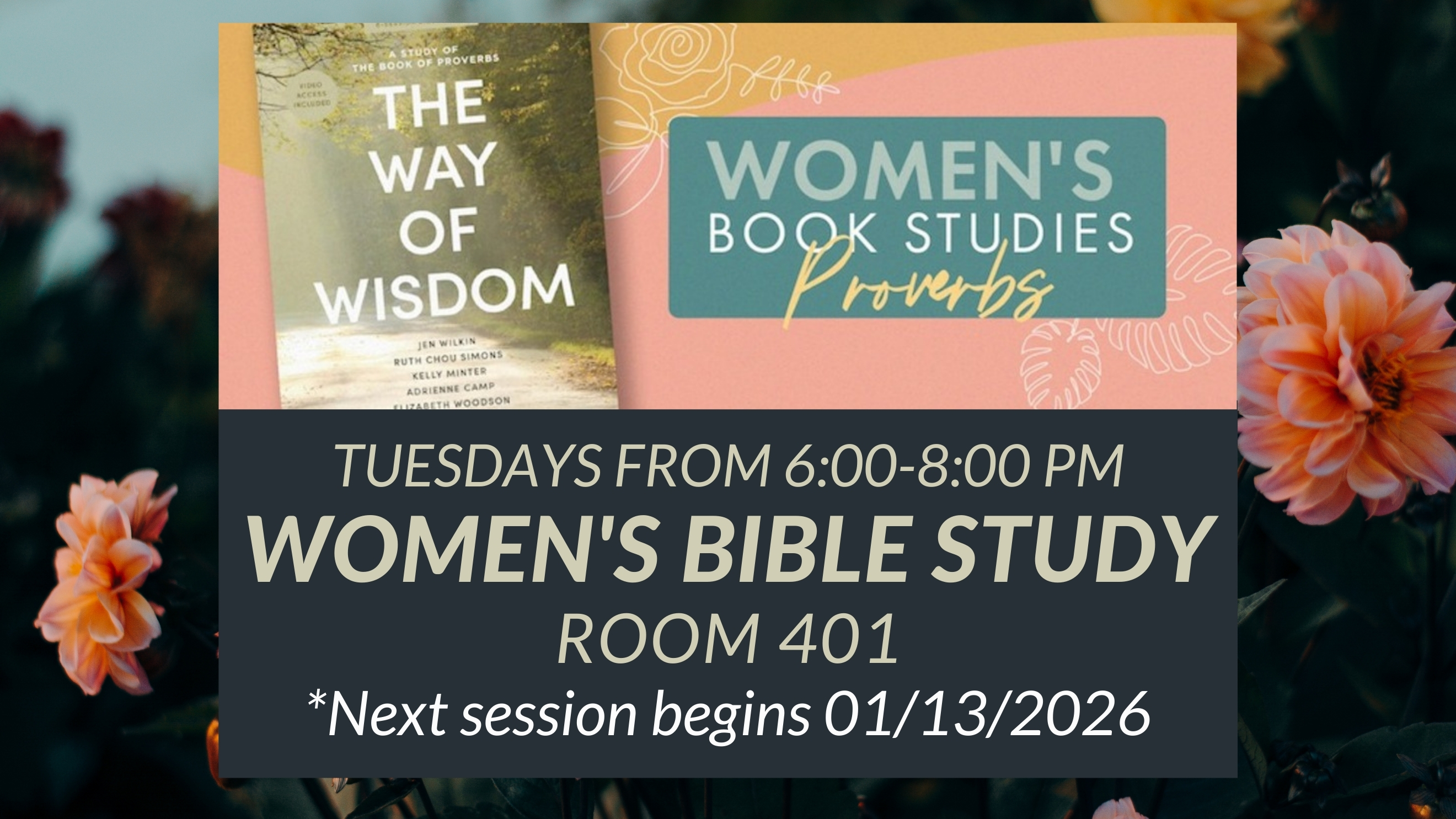 Men's and Women's Bible study (Presentation) (7) image
