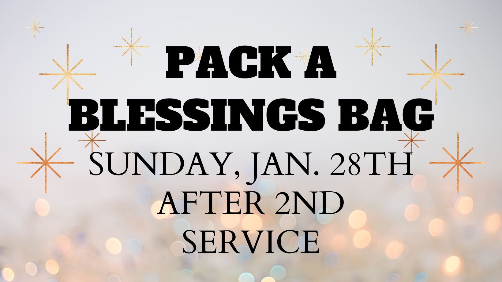 Pack a Blessings Bag 2024 image