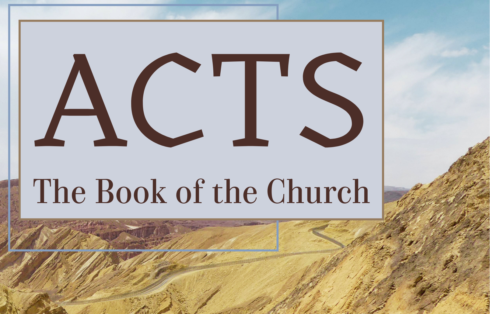 Acts: The Book of the Church image