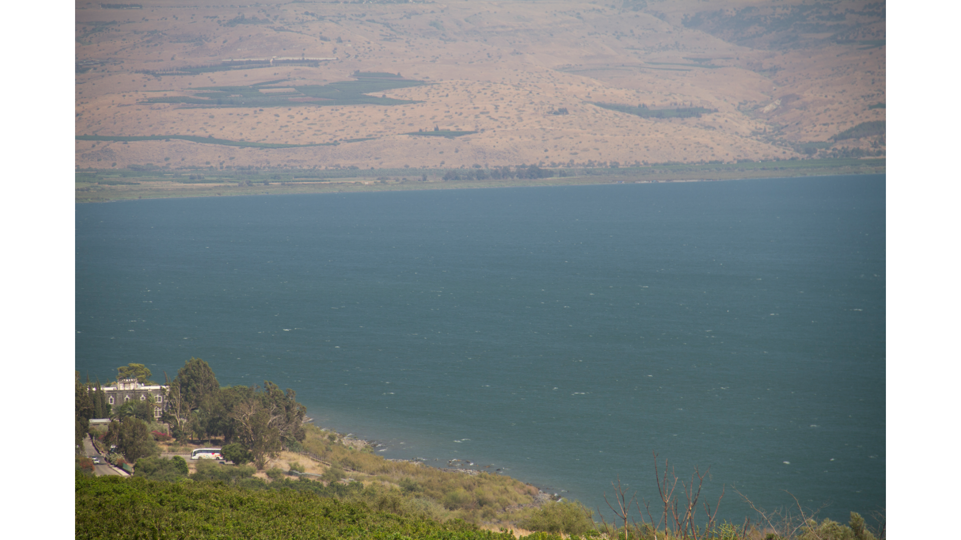 Terrain - Sea of Galilee from near Tiberias