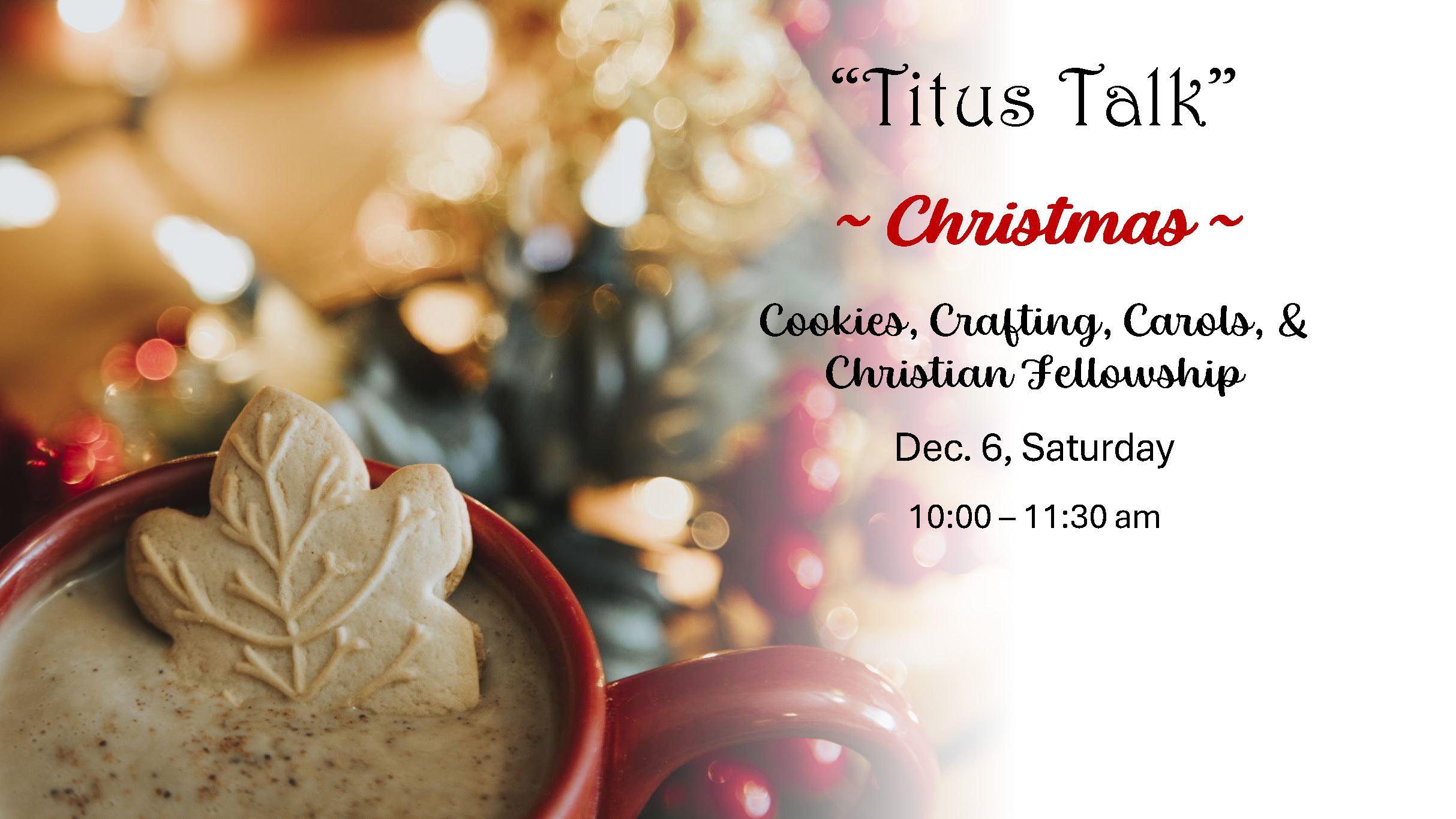 2025 _ Christmas_Titus_Talk _ SLIDE image