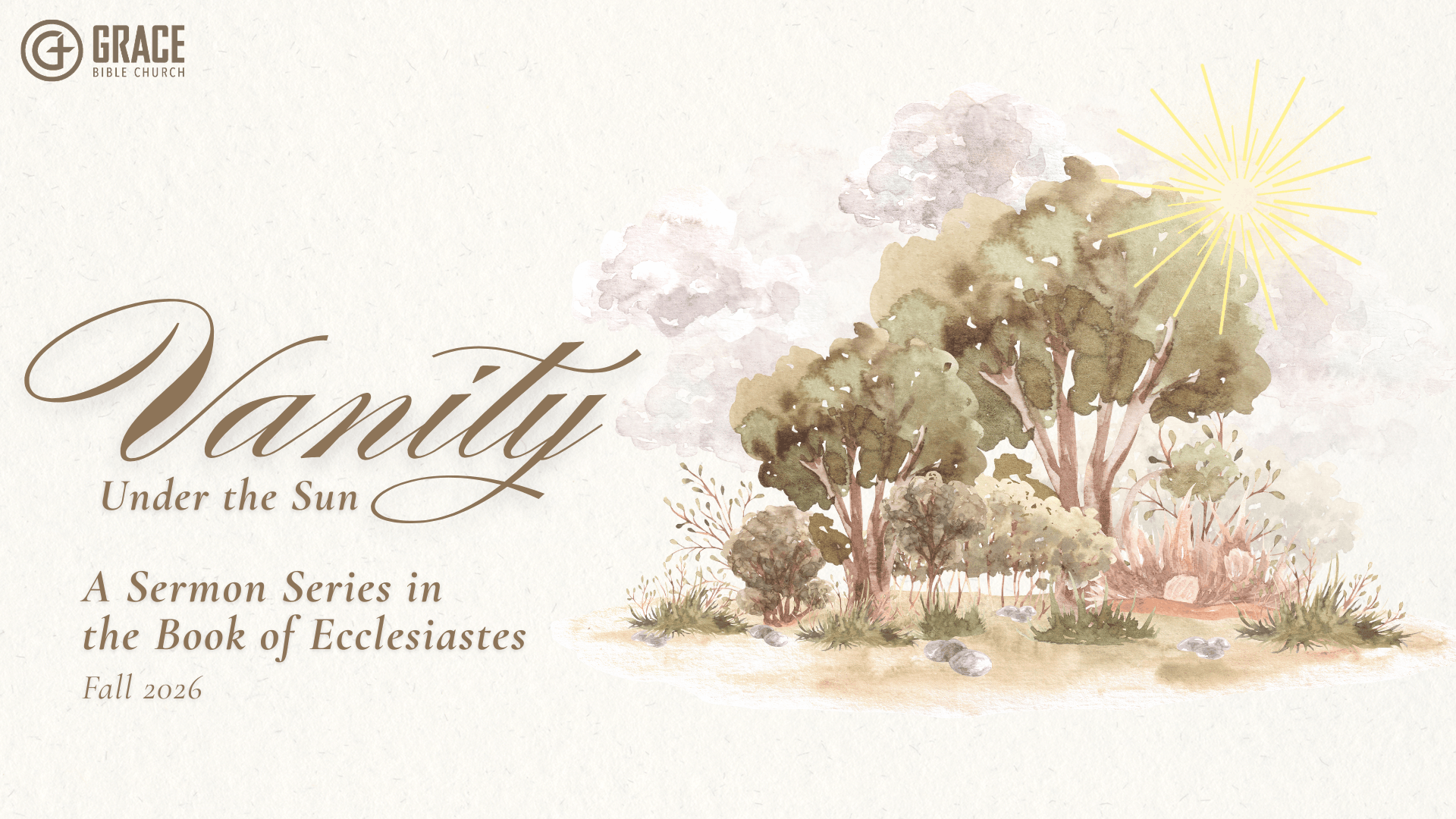 Ecclesiastes: Vanity Under the Sun image