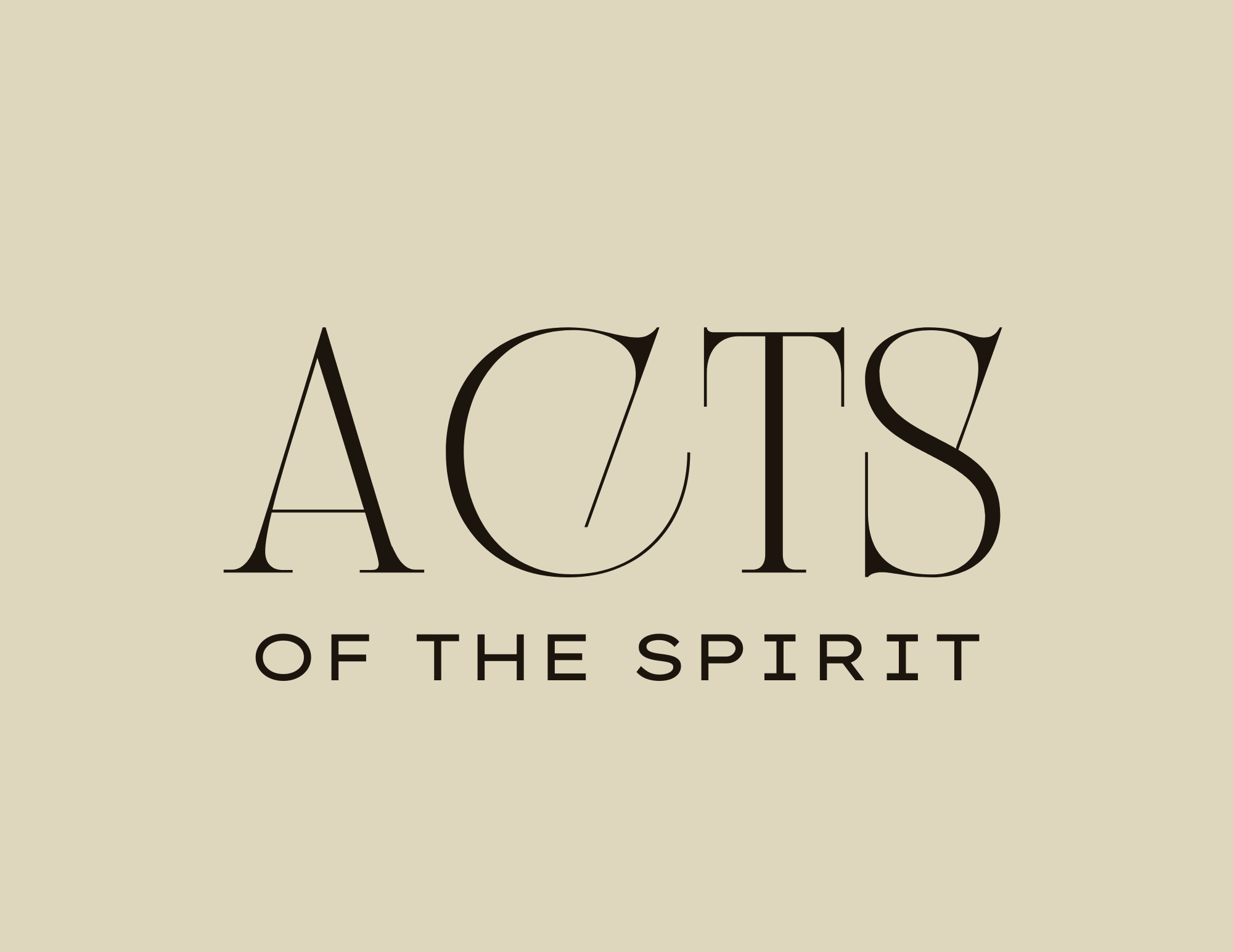 Acts of the Spirit banner