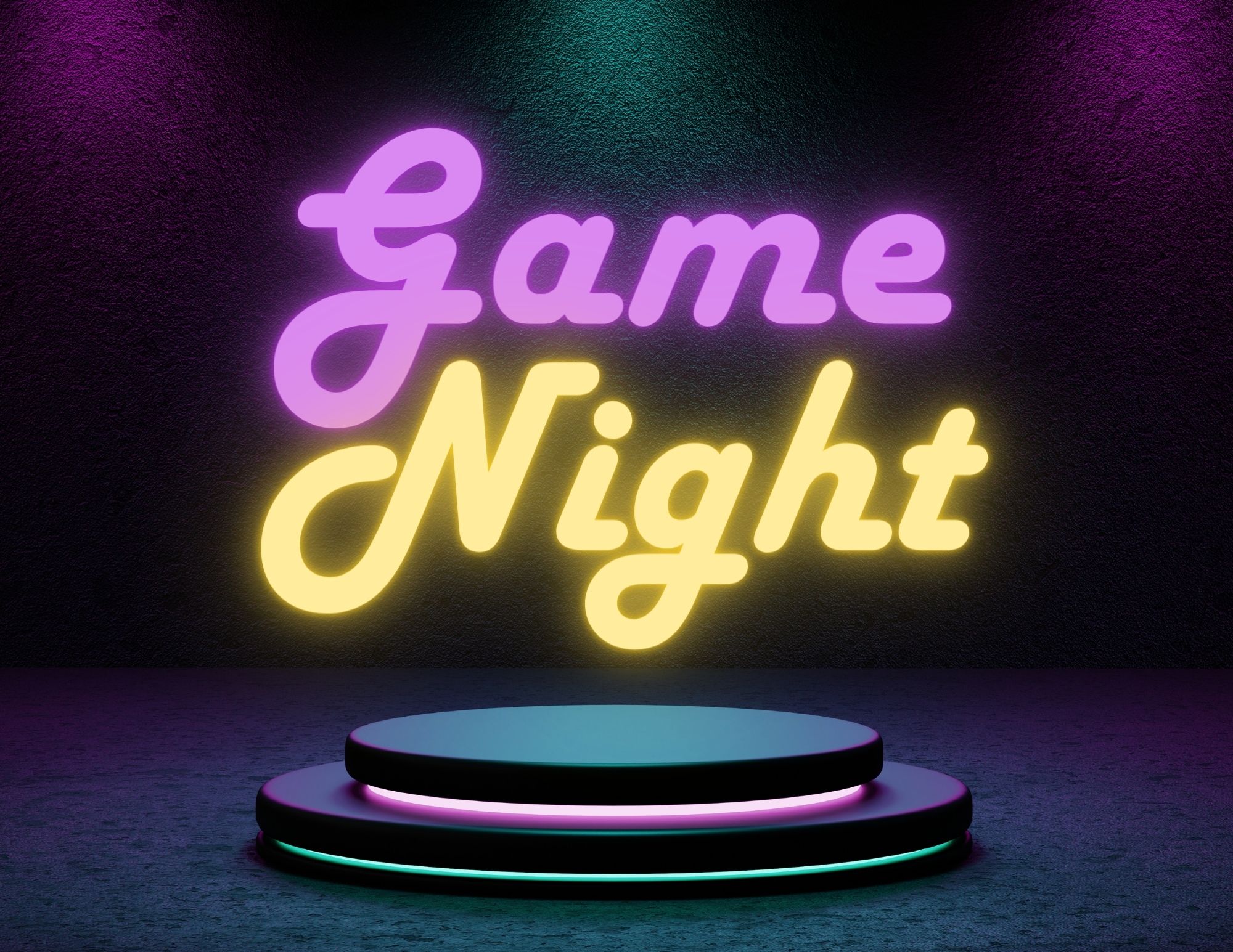 Game Night Poster (11 x 8.5 in) image