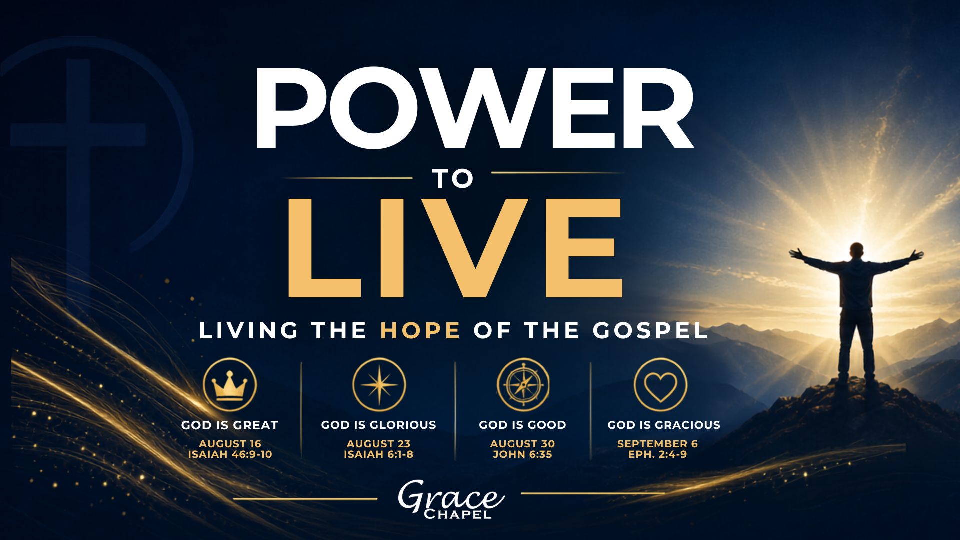 Power to Live banner
