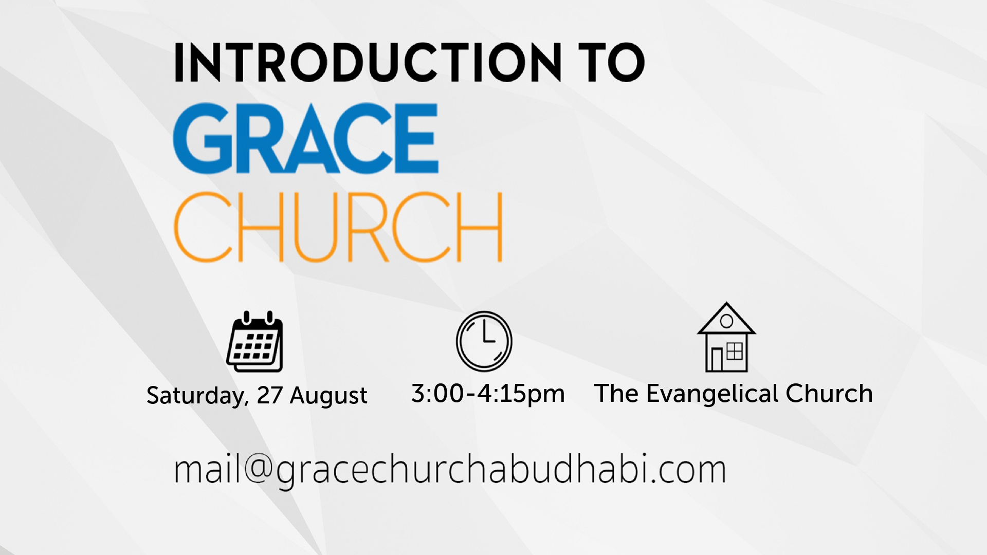 Intro to Grace August 2022 image