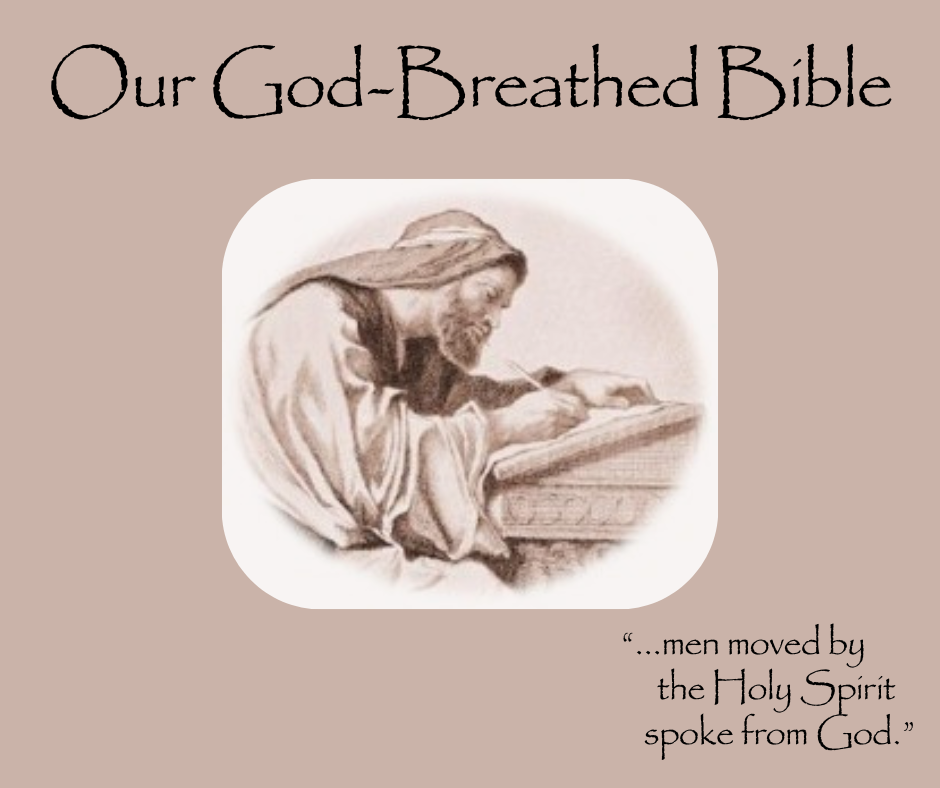 Our God-Breathed Bible banner