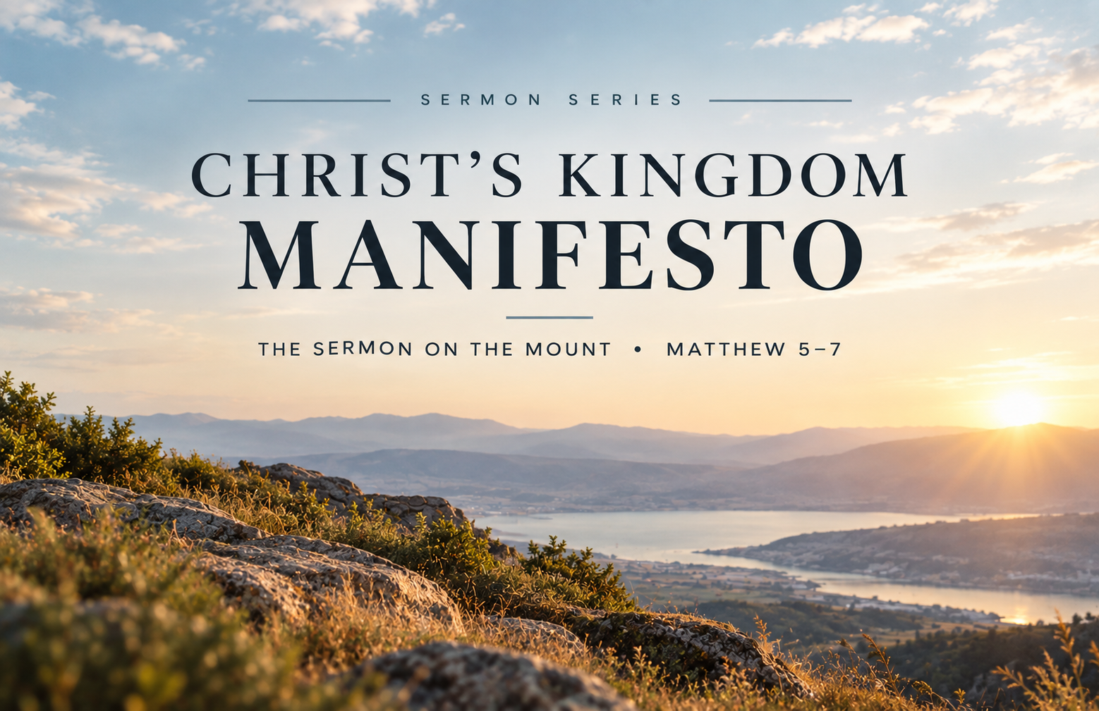 Christ's Kingdom Manifesto banner