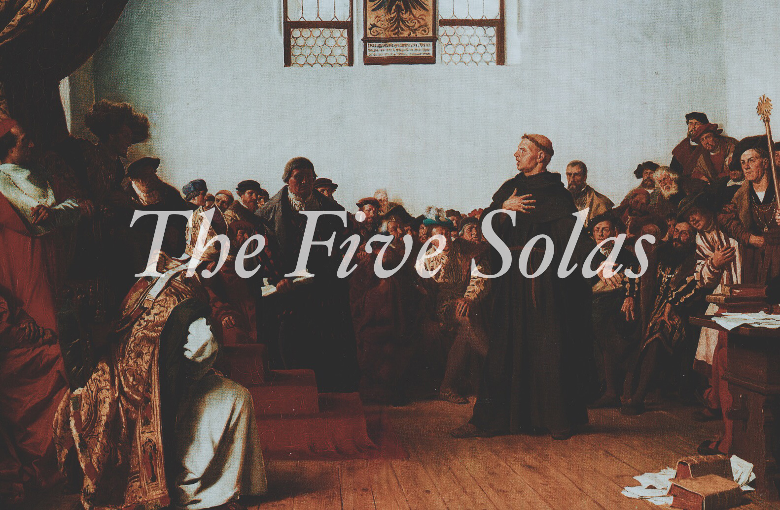 The Five Solas of the Reformation banner