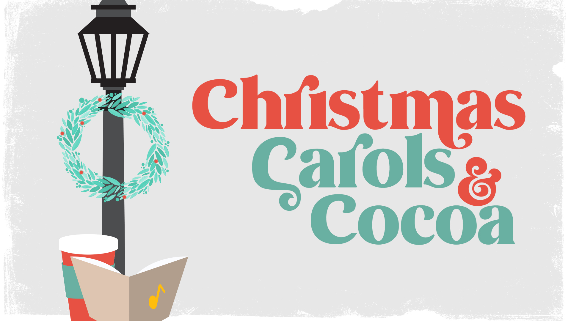 Christmas Carols & Cocoa HD Title Slide image
