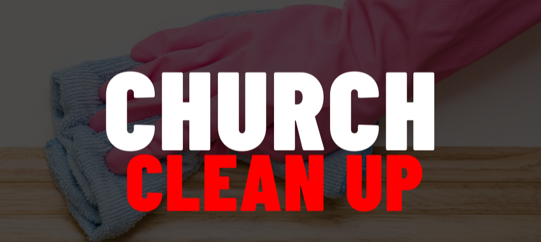 church clean up image