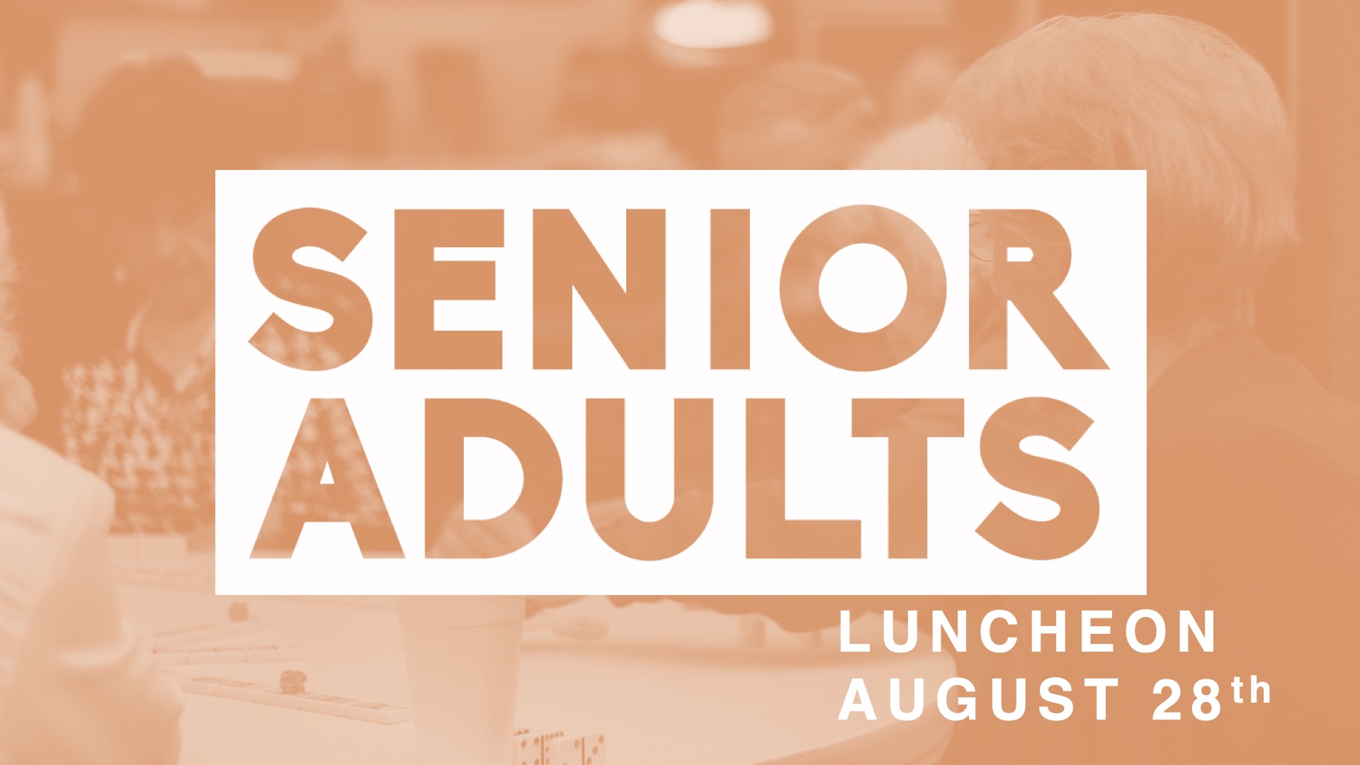 Senior Adults Lunch image
