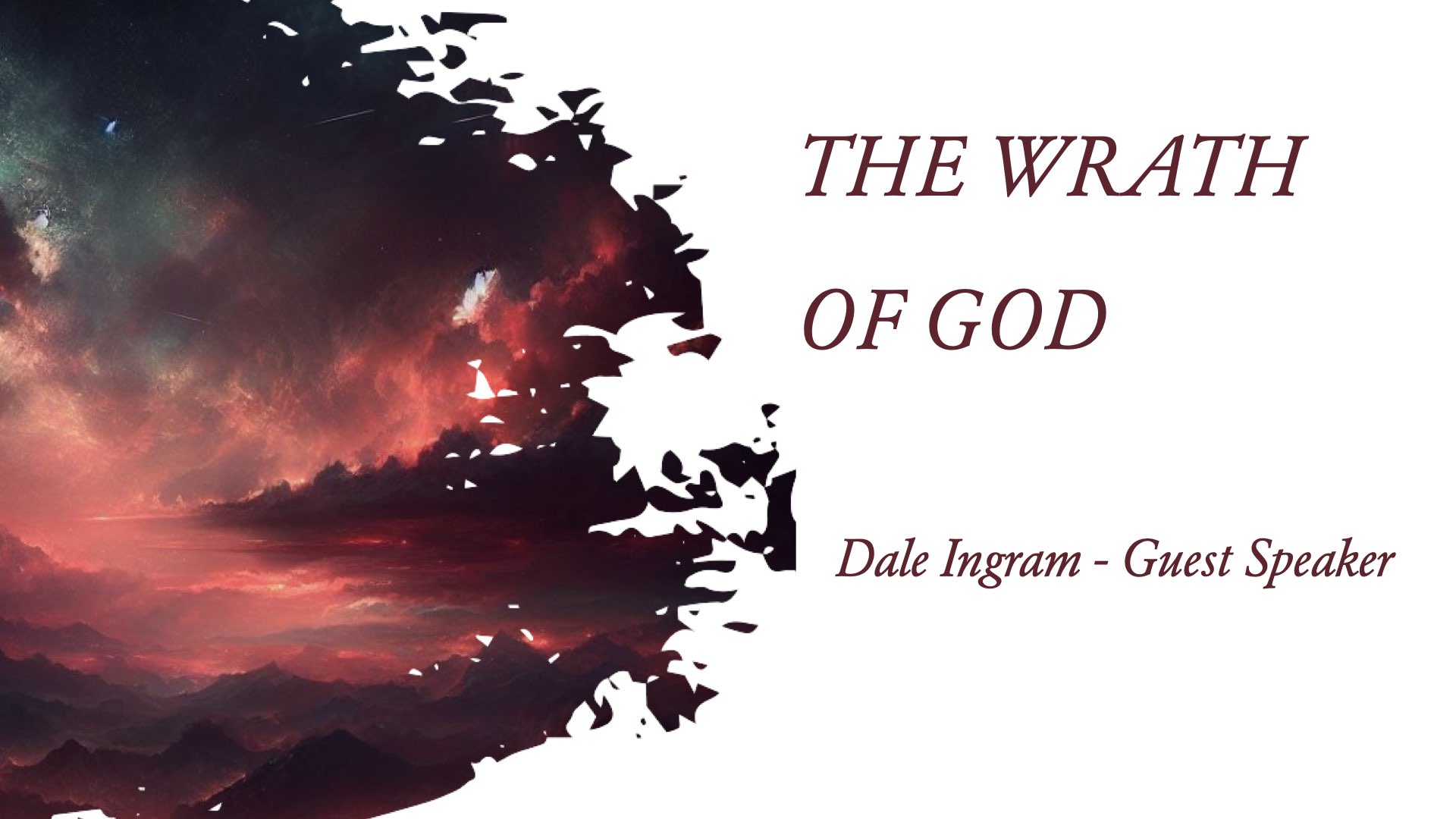 The Wrath of God banner