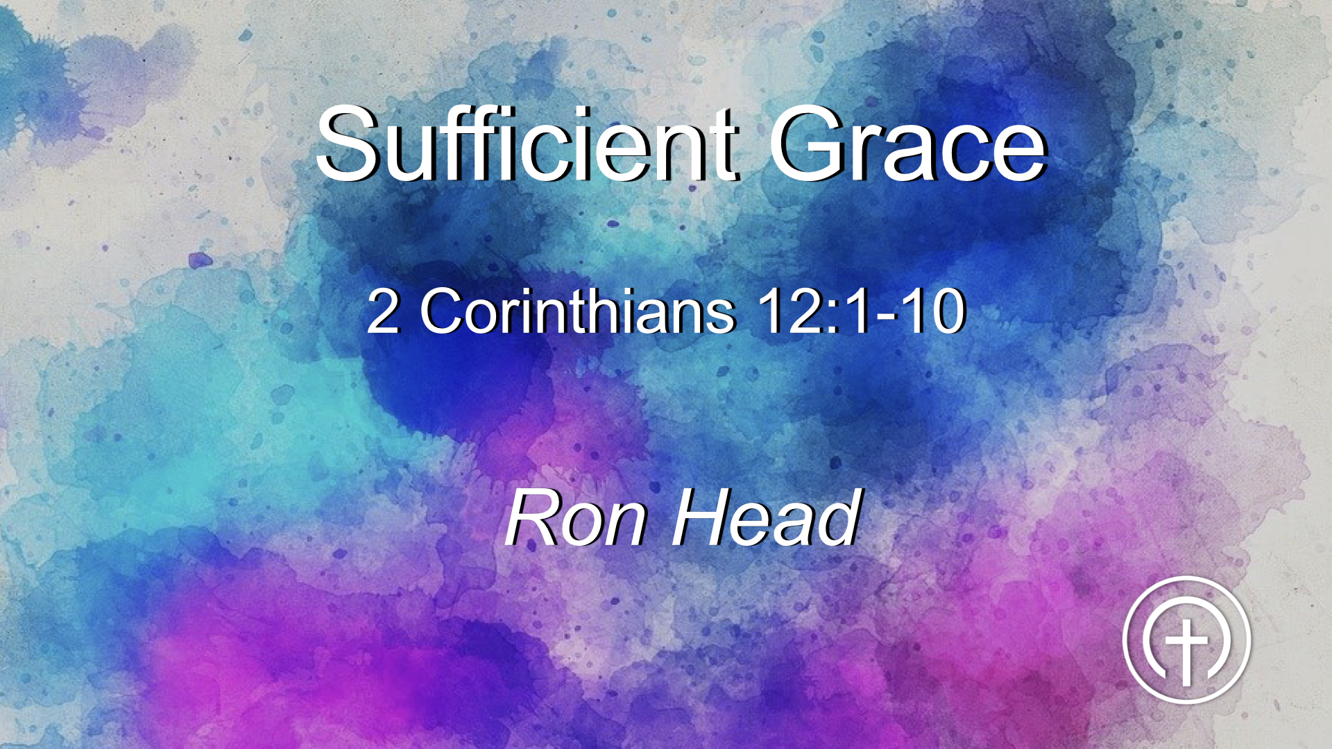 Sufficient Grace banner