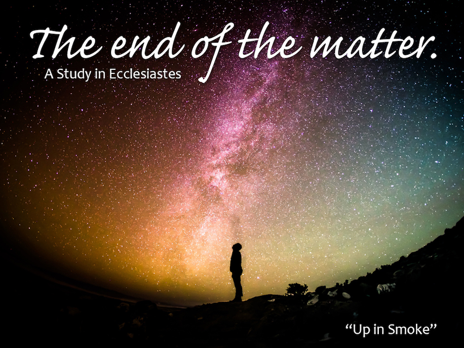The End of the Matter banner