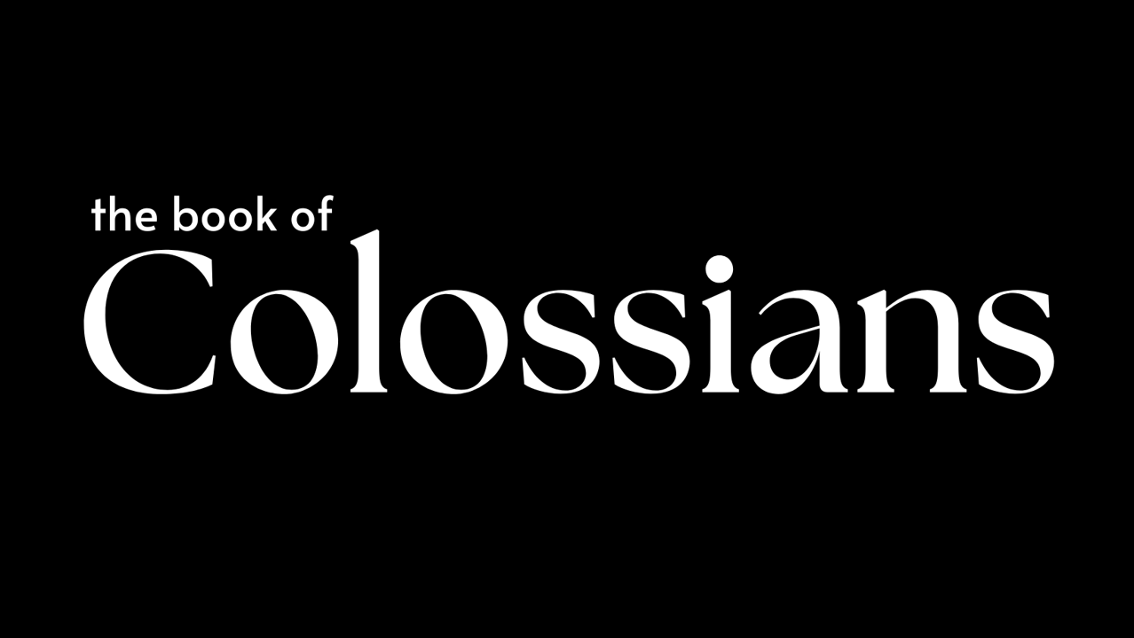 The Book of Colossians series image