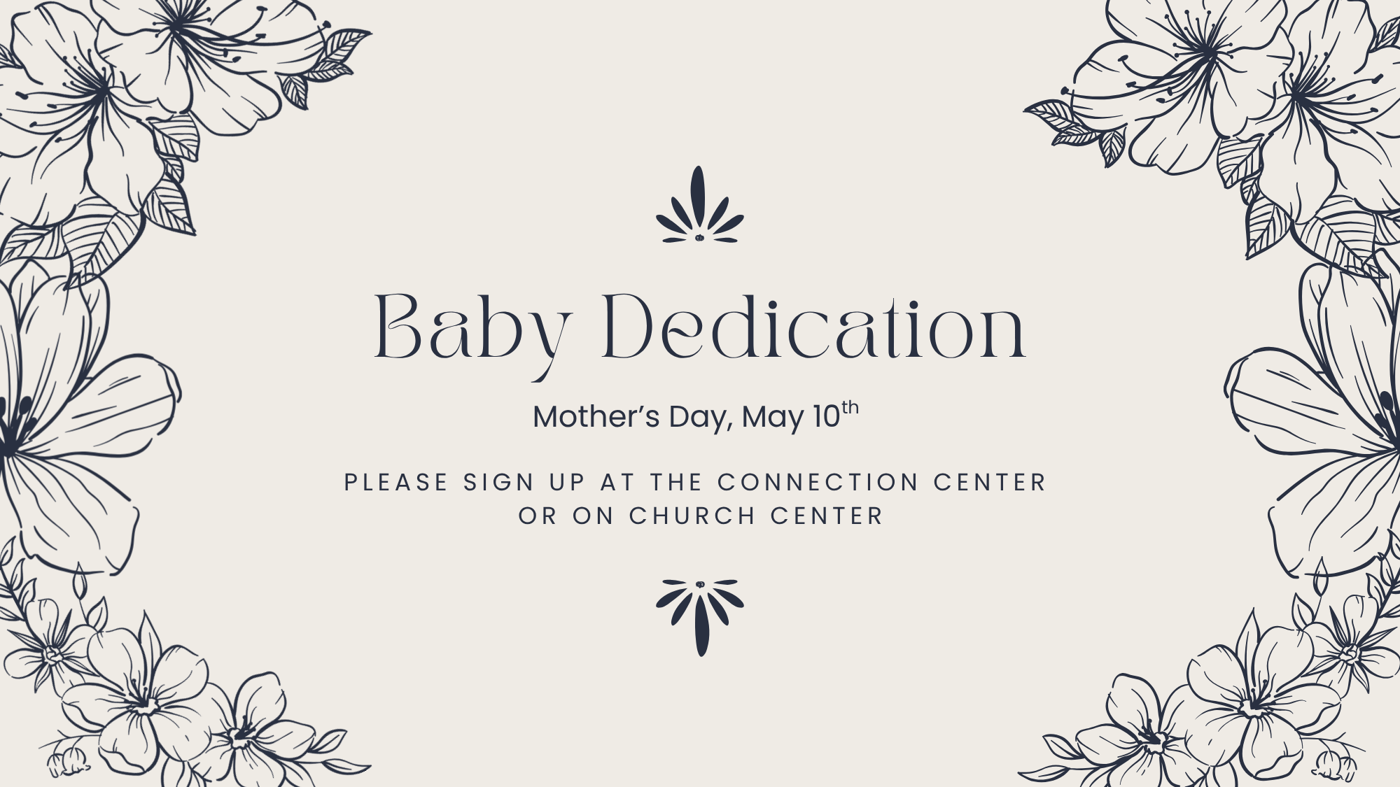 Baby Dedication