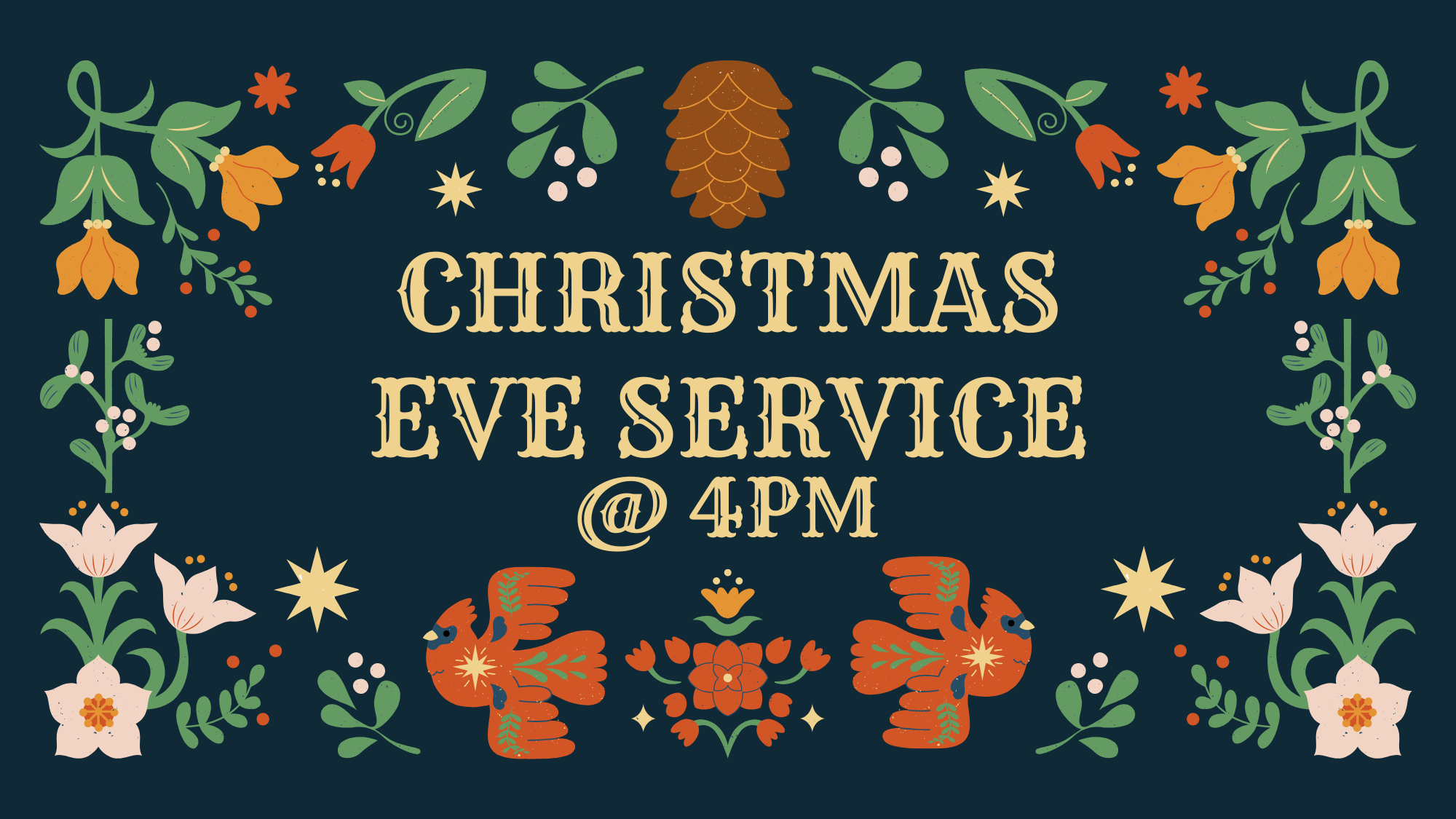 Christmas eve service